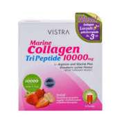 VISTRA COLLAGEN 10000 MG.รสสตรอเบอรีี่ 10ซอง 0