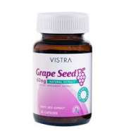 VISTRA GRAPE SEEED 60 MG. 30