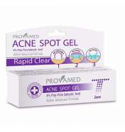 PROVAMED ACNE SPORT GEL สีม่วง 10 GM. เจลแต้มสิว Provamed Rapid Clear Acne Spot Gel 