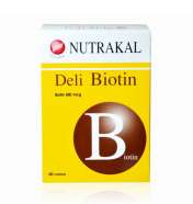 NUTRAKAL BIOTIN 600 MCG  60