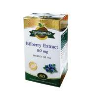 BILBERRY EXTRACT 80 MG 60